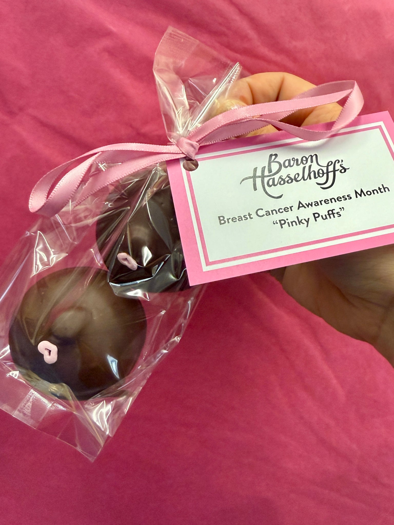 Pinky Puffs - Breast Cancer Foundation Fundraiser