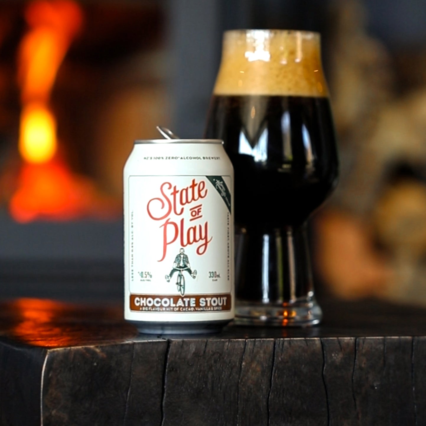 State of Play X Baron Hasselhoff’s - Non-Alc Chocolate Stout