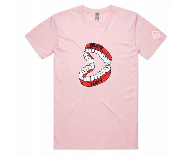 Mermaid + Mouth Party T-Shirt -  Baron Hasselhoff's Swag